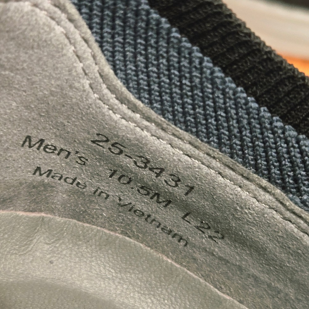 Johnston & Murphy Amherst Knit U-Throat Sneakers Mens 10.5M Black 25-3431 Casual - Picture 6 of 8